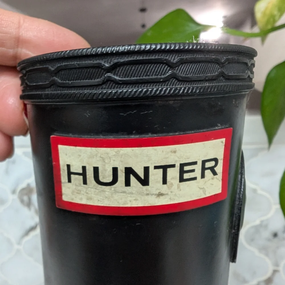 Hunter Women's Black Tall Waterproof Boots - Picture 3 of 6